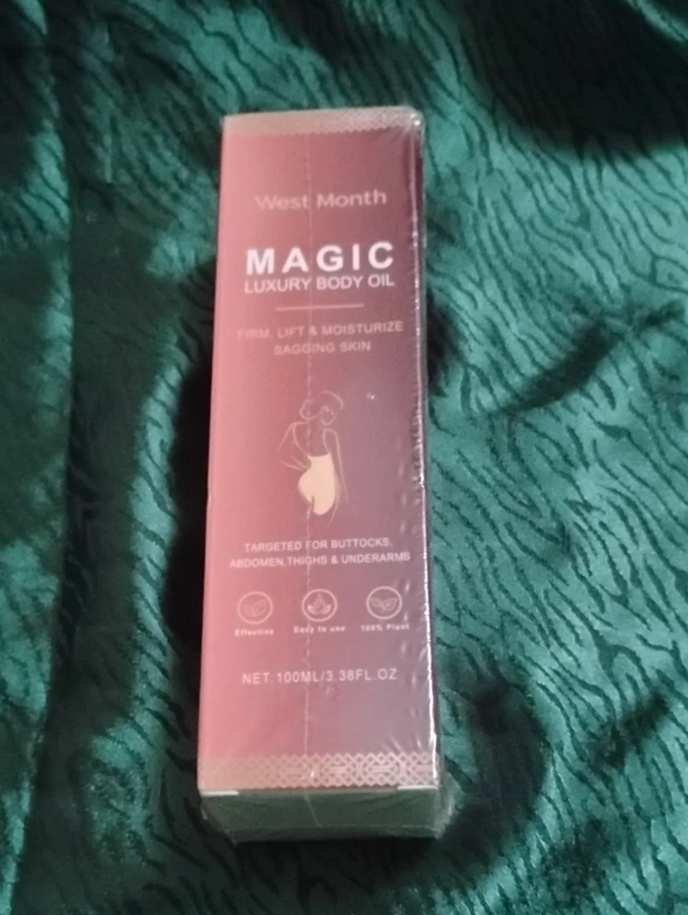 Magic Luxury Body Oil - Rose Pink Packaging